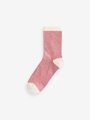 Ochre Yellow Western Ankle Socks 4 Pack - Image 3 of 7