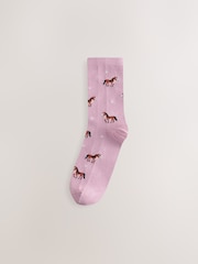 Farmyard Conversational Ankle Socks 5 Pack - Image 5 of 8
