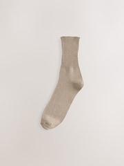 Green / Ecru Ankle Socks 2 Pack - Image 3 of 5