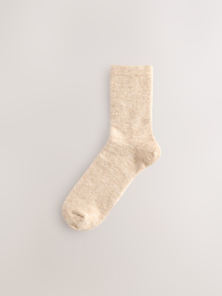 Neutral Ankle Socks 1 Pack Wool and RAS Certified Alpaca Blend - Image 1 of 3