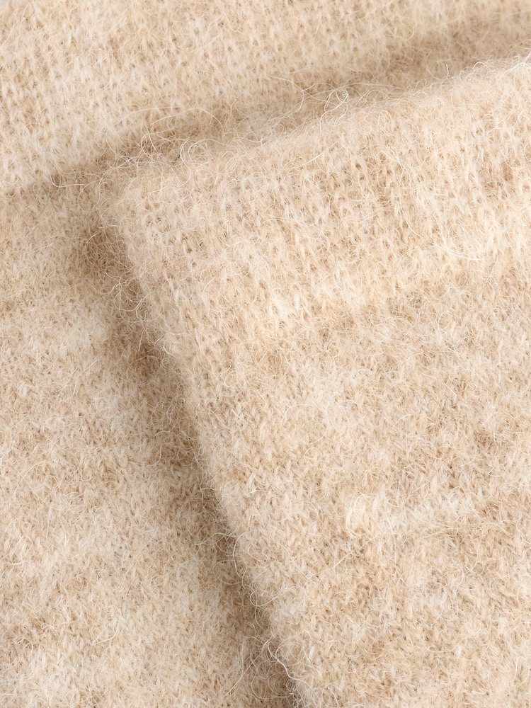 Neutral Ankle Socks 1 Pack Wool and RAS Certified Alpaca Blend - Image 2 of 3