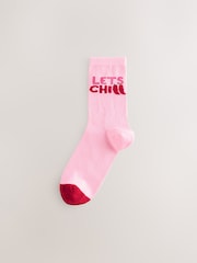 Estampado de pimientos - Pack de 4 pares de calcetines tobilleros - Imagen 4 de 7