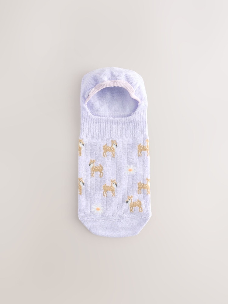 Spring Animals Invisible Socks 5 Pack - Image 6 of 8