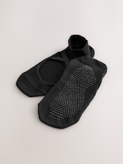 Black/Grey Yoga Invisible Socks 2 Pack - Image 4 of 5