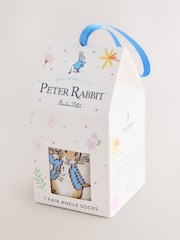 Pink/Blue Peter Rabbit Boxed Socks 1 Pack - Image 6 of 7