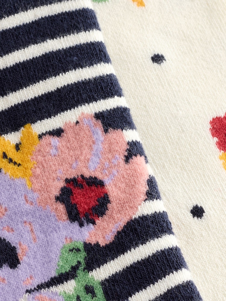 Rosa geblümt - Gummistiefelsocken im 2er-Pack - Bild 5 von 5 Rosa geblümt - Gummistiefelsocken im 2er-Pack - Bild 5 von 5