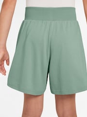 Nike Steam Green 100% Cotton Jersey Shorts - Image 3 of 4