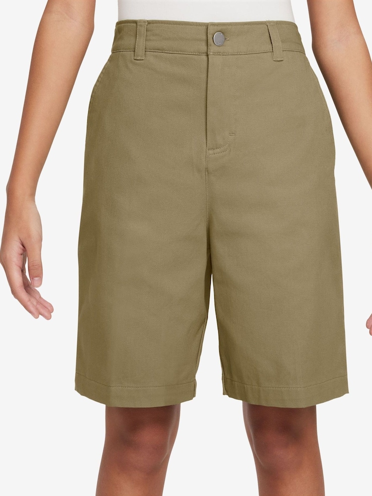 Nike Parachute Beige SB Chino Skate Shorts - Image 1 of 4