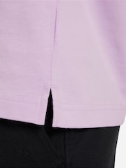 Doll Lilac - Nike Sportswear Short Sleeve 100% Cotton Top - Imagen 3 de 3