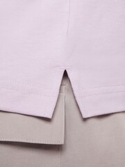 Сиреневый с принтом Doll - Nike Sportswear Short Sleeve 100% Cotton T-Shirt - Image 5 of 6