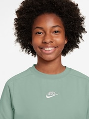 Verde vapor - Nike Sportswear Short Sleeve 100% Cotton Top - Imagen 3 de 3