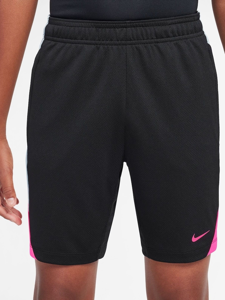 Nike Black Ocean Blue Dri-FIT Strike 24 Shorts - Image 1 of 4