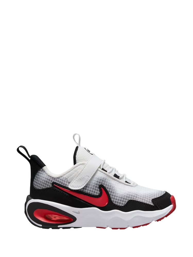 Nike White Black Red Junior Air Max Nova Trainers - Image 1 of 4