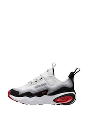 Nike White Black Red Junior Air Max Nova Trainers - Image 2 of 4