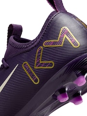Nike Purple Kids Mercurial Vapor 16 Academy Kylian Mbappe Multi Ground Football Boots - Image 11 of 11