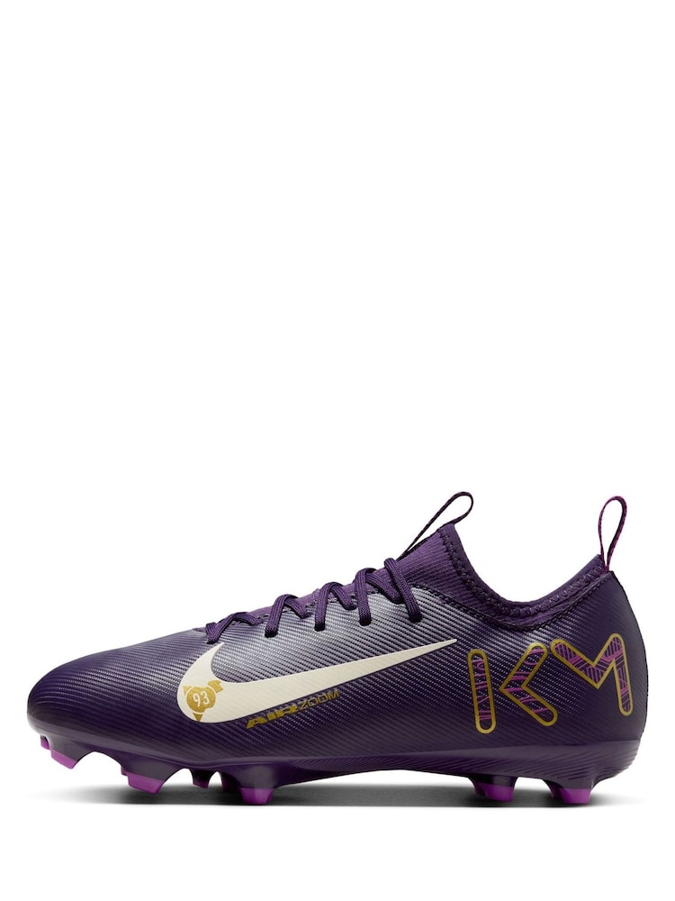 Nike Purple Kids Mercurial Vapor 16 Academy Kylian Mbappe Multi Ground Football Boots - Image 2 of 11