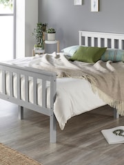 Aspire Furniture Grey Atlantic Wooden Bed - Image 3 of 3