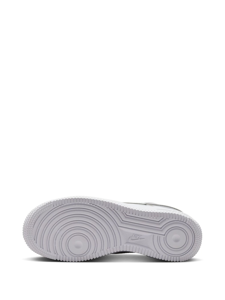 Gris loup/blanc - Baskets Nike Air Force 1 enfant - Image 7 of 9