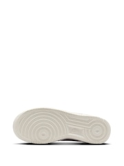 Nike Pink Particle Air Force 1 Youth Trainers - Image 7 of 9