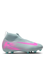 zelena - Nike Kids Mercurial Zoom Superfly 10 Academy Ground Football Boots - Slika 1 iz 9