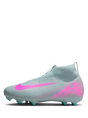 zelena - Nike Kids Mercurial Zoom Superfly 10 Academy Ground Football Boots - Slika 2 iz 9