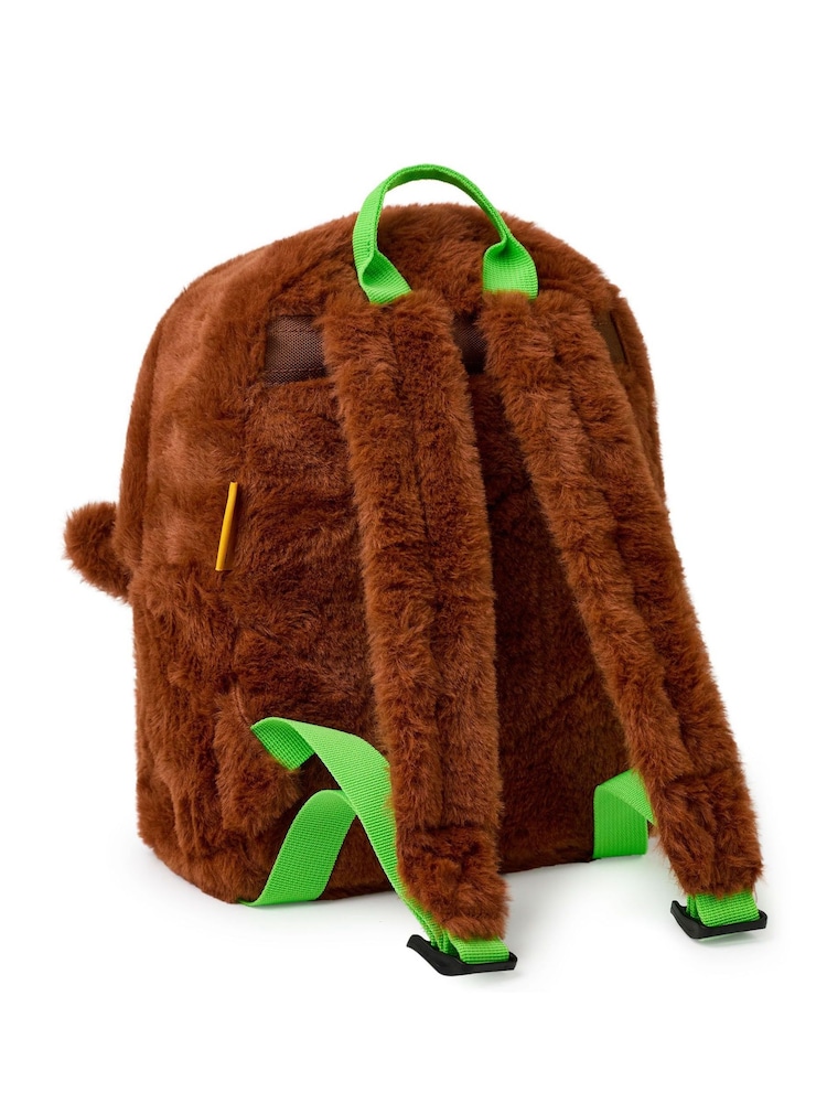 Vanilla Underground Brown Gruffalo And Friends 3D Furry Backpack - Image 2 of 6