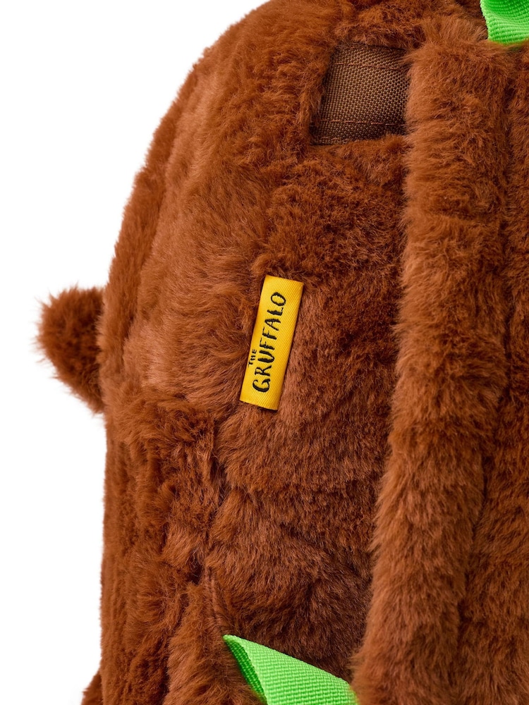 Vanilla Underground Brown Gruffalo And Friends 3D Furry Backpack - Image 5 of 6