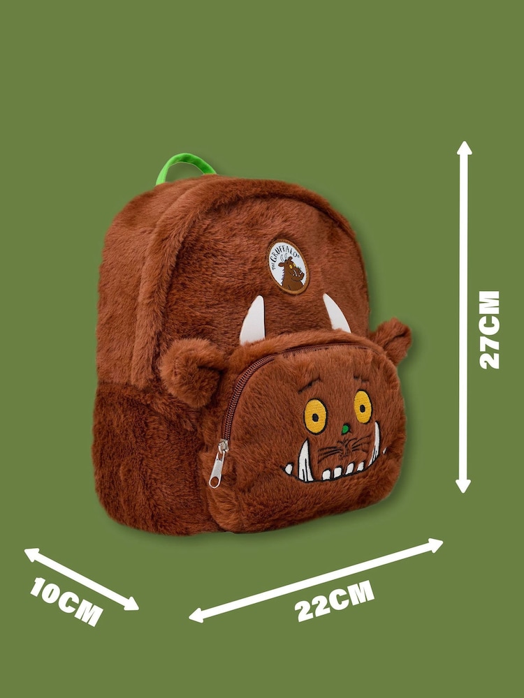 Vanilla Underground Brown Gruffalo And Friends 3D Furry Backpack - Image 6 of 6