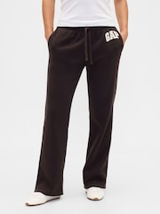 Gap Brown Logo Straight Joggers - Image 1 of 5