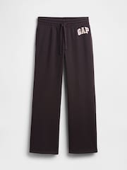 Gap Brown Logo Straight Joggers - Image 5 of 5