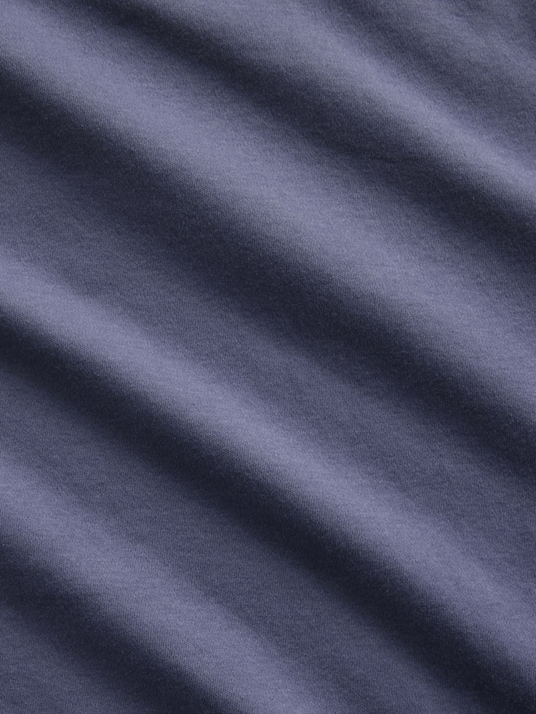 Gap Blue Supima® Cotton Relaxed T-Shirt - Image 4 of 4 Gap Blue Supima® Cotton Relaxed T-Shirt - Image 4 of 4
