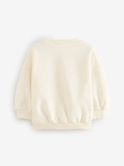 Cream Halloween Crew Sweatshirt (3mths-7yrs) - Image 6 of 7
