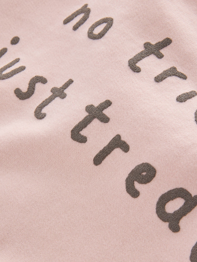 Pale Pink Halloween Crew Sweatshirt (3mths-7yrs) - Image 7 of 7