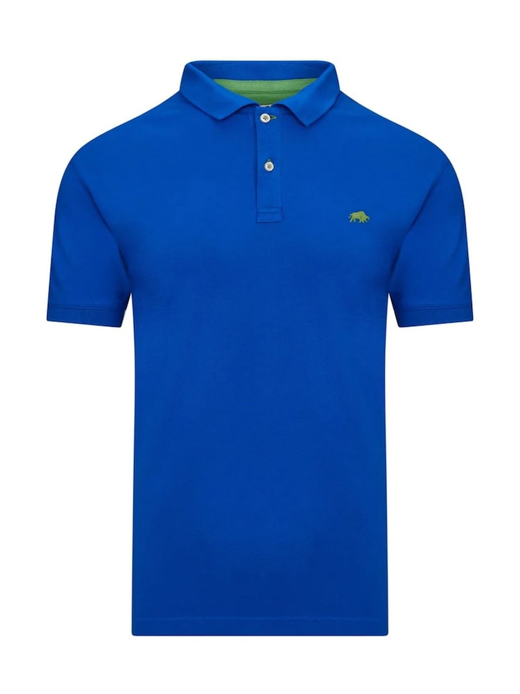 Raging Bull Blue Classic Polo Shirt Multipack - Image 4 of 4
