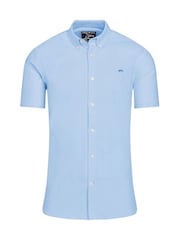 Raging Bull Classic Short Sleeve Oxford 100% Cotton Shirts 2 Pack - Image 2 of 3