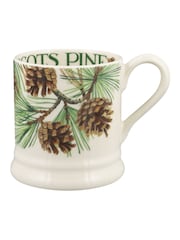 Emma Bridgewater Cream Scots Pine 1/2 Pint Mug - Image 2 of 5