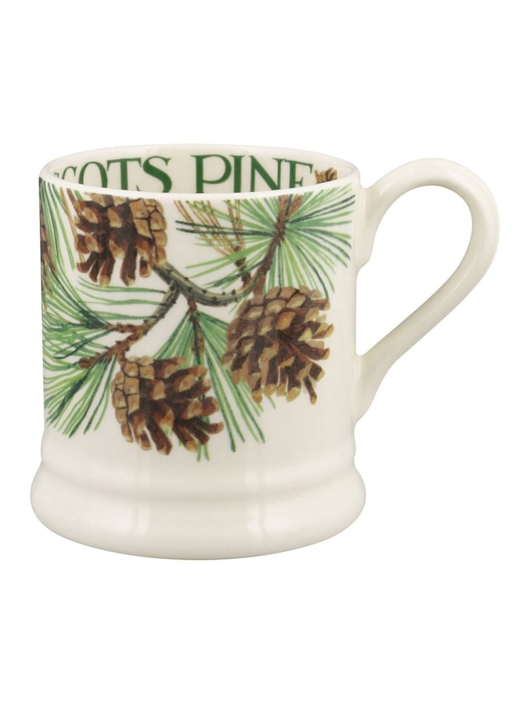 Emma Bridgewater Cream Scots Pine 1/2 Pint Mug - Image 2 of 5