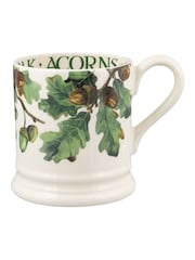 Emma Bridgewater Cream Oak & Acorn 1/2 Pint Mug - Image 2 of 5