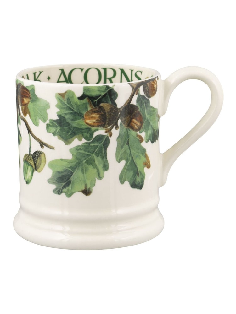 Emma Bridgewater Cream Oak & Acorn 1/2 Pint Mug - Image 2 of 5 Emma Bridgewater Cream Oak & Acorn 1/2 Pint Mug - Image 2 of 5