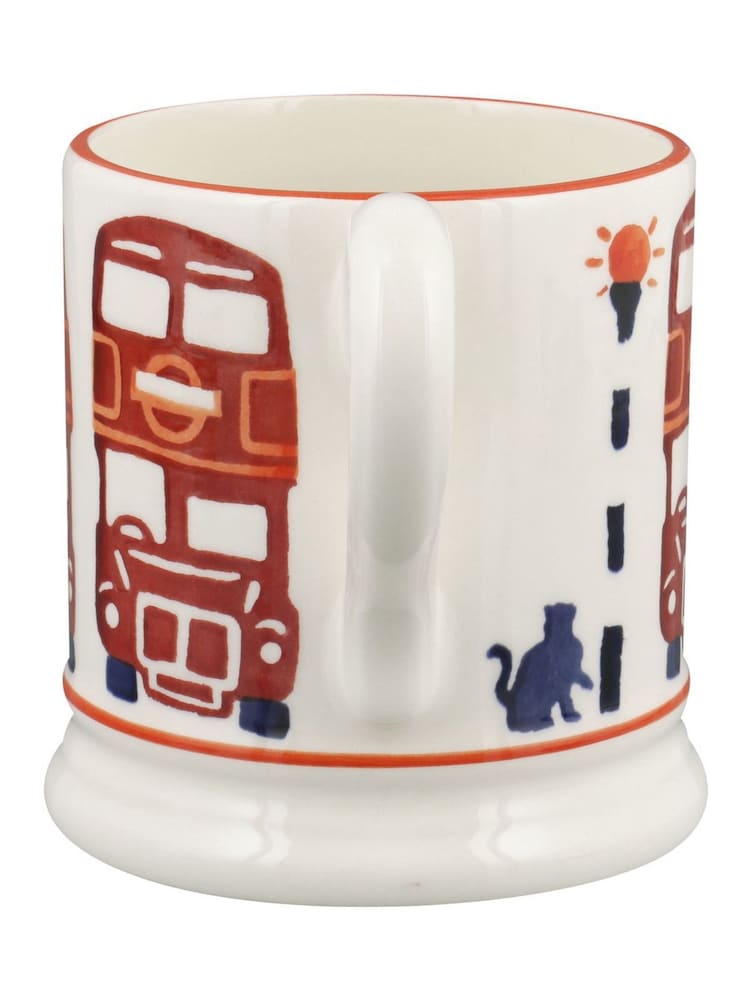 Emma Bridgewater Cream London Bus 1/2 Pint Mug - Image 2 of 4 Emma Bridgewater Cream London Bus 1/2 Pint Mug - Image 2 of 4