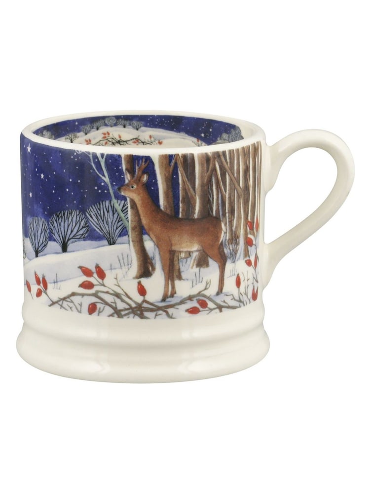 Emma Bridgewater Cream Midnight Deer Small Mug - Image 2 of 4 Emma Bridgewater Cream Midnight Deer Small Mug - Image 2 of 4