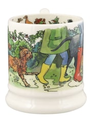 Emma Bridgewater Cream Favourite Dog Walks 1/2 Pint Mug - Image 5 of 5