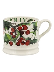 Emma Bridgewater Cream Small Holly Mug - Image 2 of 5