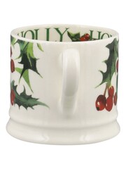 Emma Bridgewater Cream Small Holly Mug - Image 3 of 5