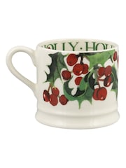 Emma Bridgewater Cream Small Holly Mug - Image 4 of 5