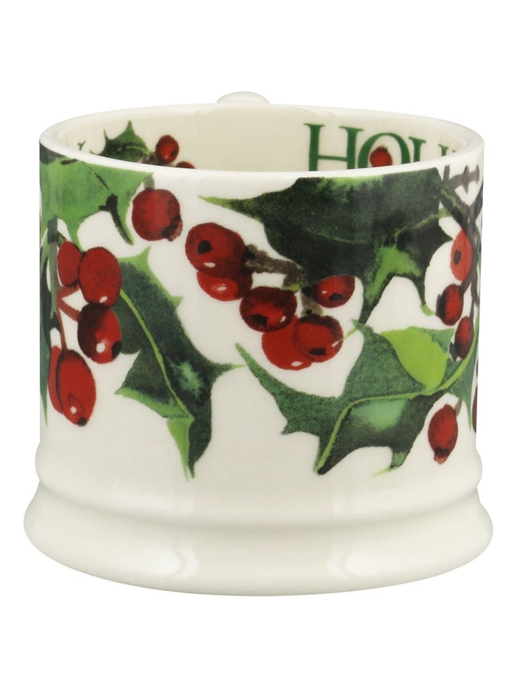 Emma Bridgewater Cream Small Holly Mug - Image 5 of 5
