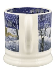 Emma Bridgewater Cream Midnight Hare 1/2 Pint Mug - Image 3 of 4