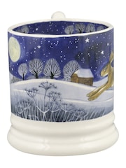 Emma Bridgewater Cream Midnight Hare 1/2 Pint Mug - Image 4 of 4