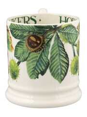 Emma Bridgewater Cream Horse Chestnut & Conker 1/2 Pint Mug - Image 5 of 5