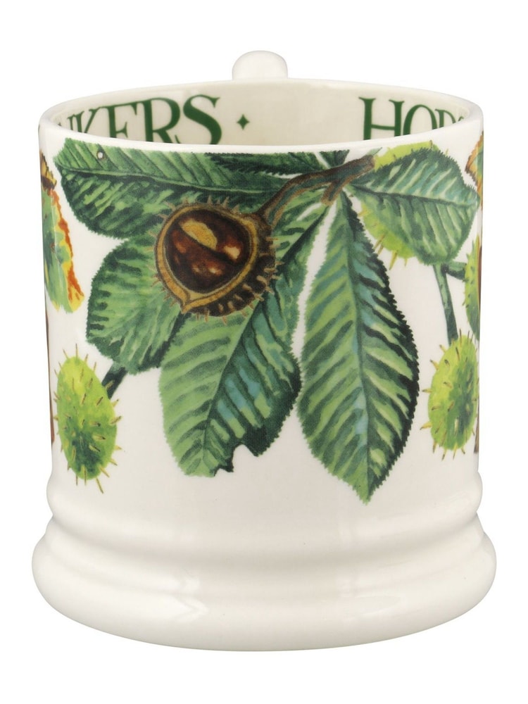 Emma Bridgewater Cream Horse Chestnut & Conker 1/2 Pint Mug - Image 5 of 5
